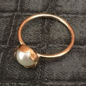 Gold 14k & Pearl AAA Ring